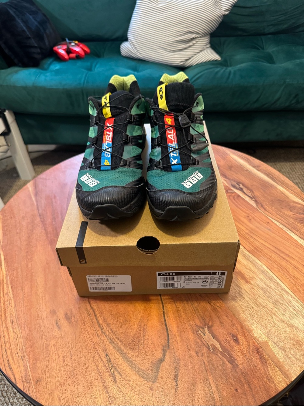 Salomon XT 4 Eden Bright Lime Green